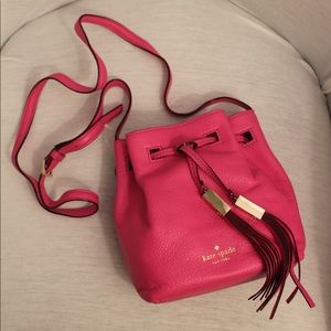 KATE SPADE NEVER USED Hot Pink Crossbody Bag